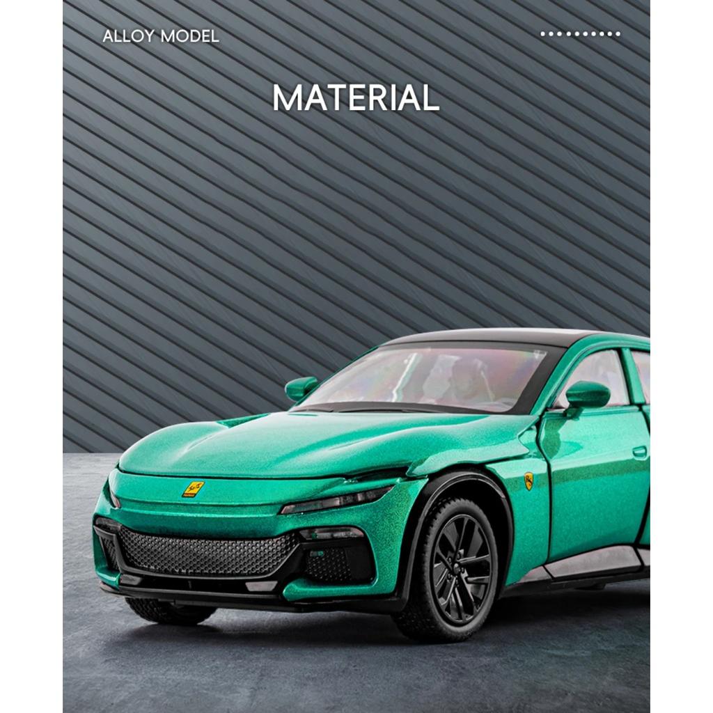 1/32 Volkswagen Purosangue Внедорожник Литой Модель Автомобиля Игрушка Металлическая Литая Машинка Звук и Свет Игрушки Машинки для Детей Транспортное Средство
