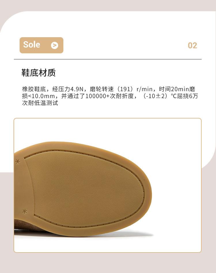 High gloss suede leather 26 spring new leather low heel soft sole single shoe for women British fashion shoes Le Fu shoes for women