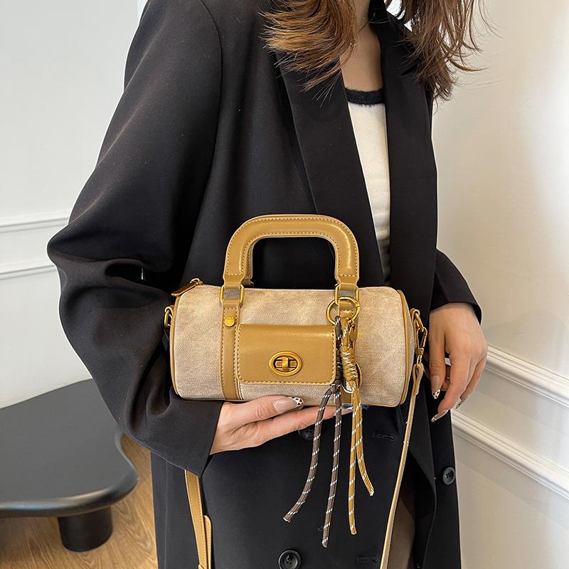 Женская винтажная сумка-тоут Boston, повседневная модная женская сумка через плечо в британском стиле с верхней ручкой, простая женская сумка через плечо для девочки