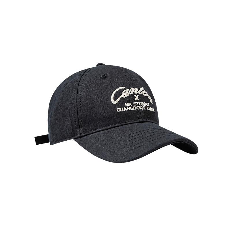 Вышитая Буква Бейсболка Женская Летняя Весенняя Snapback Кепка Ретро Регулируемая Хип-Хоп Козырек от Солнца Кепки
