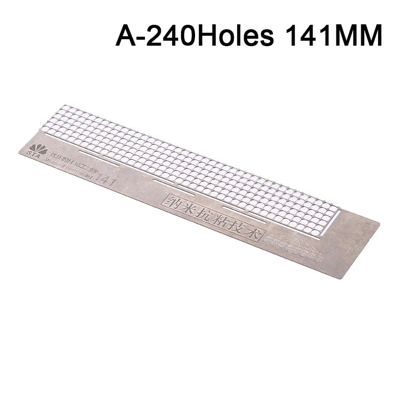 141 мм Алмазная сетка Линейка Форма Антипригарный Сверлильный Инструмент Вышивки Живописи