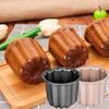 Single Cavity Muffin Cup Mold Carbon Steel Cupcake Pans Baking Tool Canele Baking Molds  Kitchen