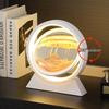 3D Quicksand Night Lamp: Creative Glass Table Light & Ornament Gift