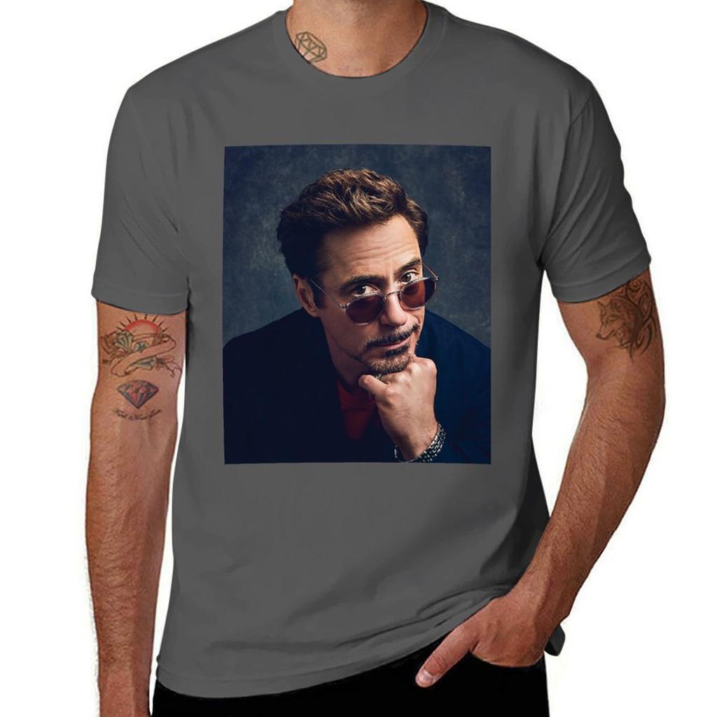 Wallpaper Robertdowney Tshirt Anime T Shirts Oversize Tshirt