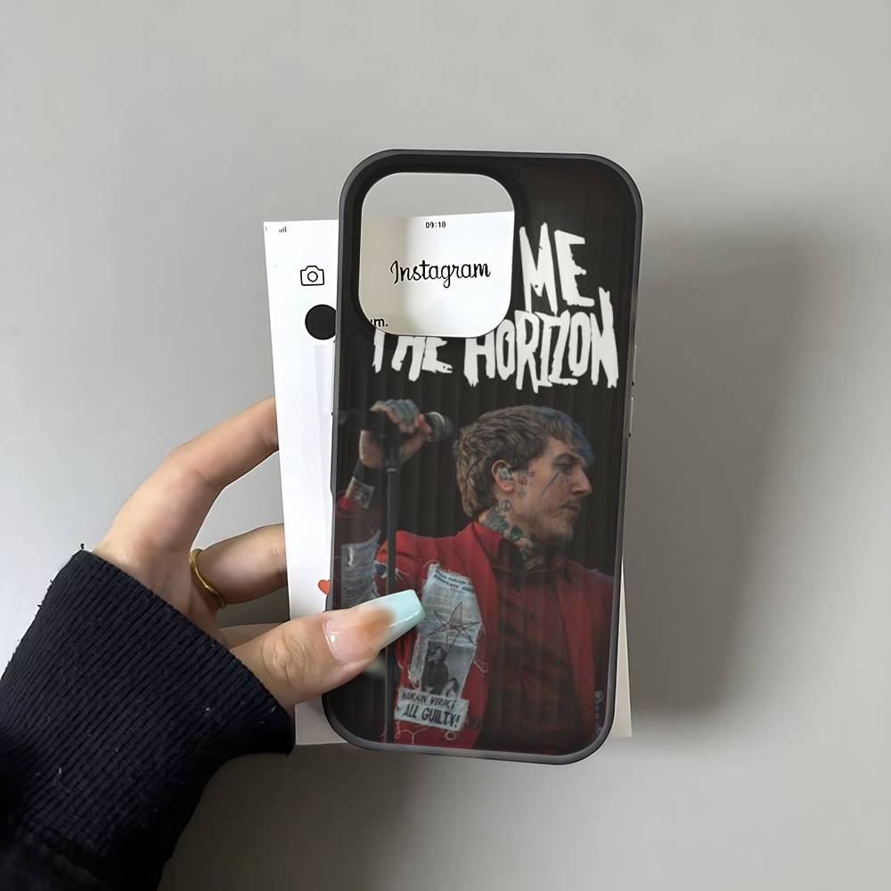 Чехол для телефона Band B-Bring Me The H-Horizon, мягкий гофрированный, прозрачный, для IPhone 17 15 16 11 12 13 14 Pro Max Plus Pro