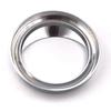 Chrome 5" Aluminum Speedometer Gauge Bezel Visor Trim Ring Cover For Harley Electra Glide Dyna Fat Boy Softail Road King