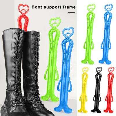 Опорная рама для ботинок, устойчивая, длинная, для дома, предотвращает падение, подвесное отверстие, вставка для обувного магазина, поддерживающая стойка, твердый формирователь ботинок, универсальный зажим для удержания ботинок