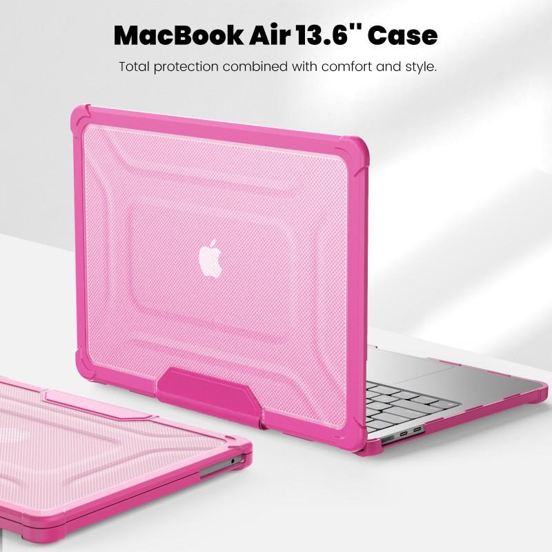 MacBook Air 13.6 Inch M2 A2681 M3 A3113 Case With Hidden Stand