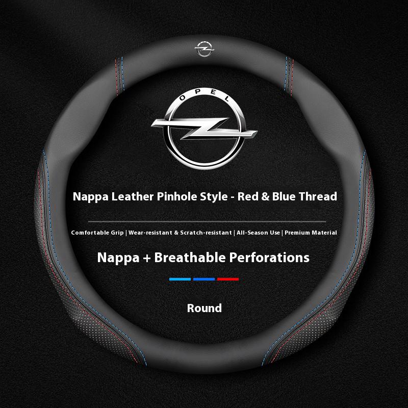 Чехол на руль автомобиля для Opel Astra Corsa Grandland Insignia Mokka Vectra GTC Tigra Vivaro Zafira Combo Vivaro GTC Delica