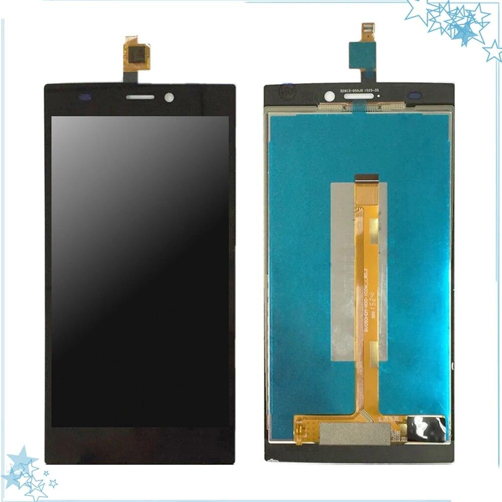 Черный/белый для Wiko Ridge 4G ЖК-экран и сенсорный экран в сборе, дигитайзер, запасная часть мобильного телефона