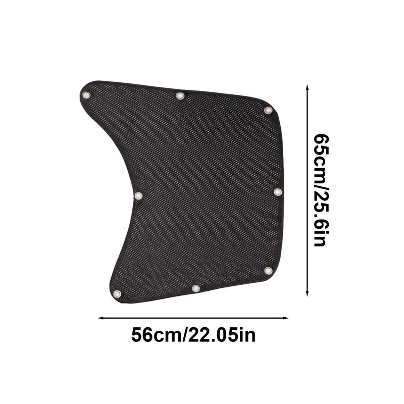 Semi Truck Sunshade 2pcs Window Shades Sun Blocker Screen Truck Accessories Side Automotive Window Sunscreen