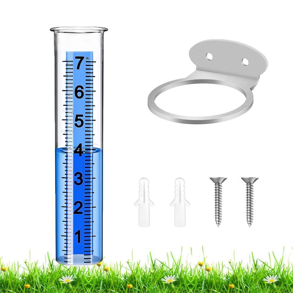Freeze-Proof Rain Measure Gauge Portable Rain Measuring Tool Rain Measuring Gauge Rain Meter  Lawn