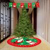 Christmas Tree Skirt Tree Carpet Bottom Skirt Cover Decoration Home Decoration