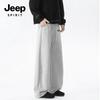 JEEP SPIRIT Men's Curved Leg Casual Streetwear Pants