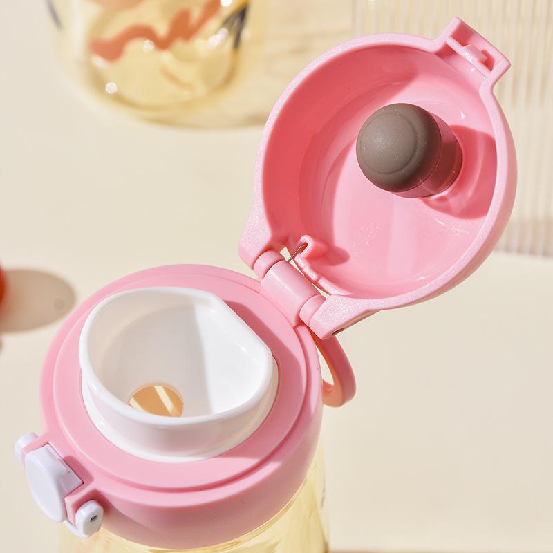 Water bottle custom sports water cup children direct drinking waterbottle girls high value large capacity plastic cup summer