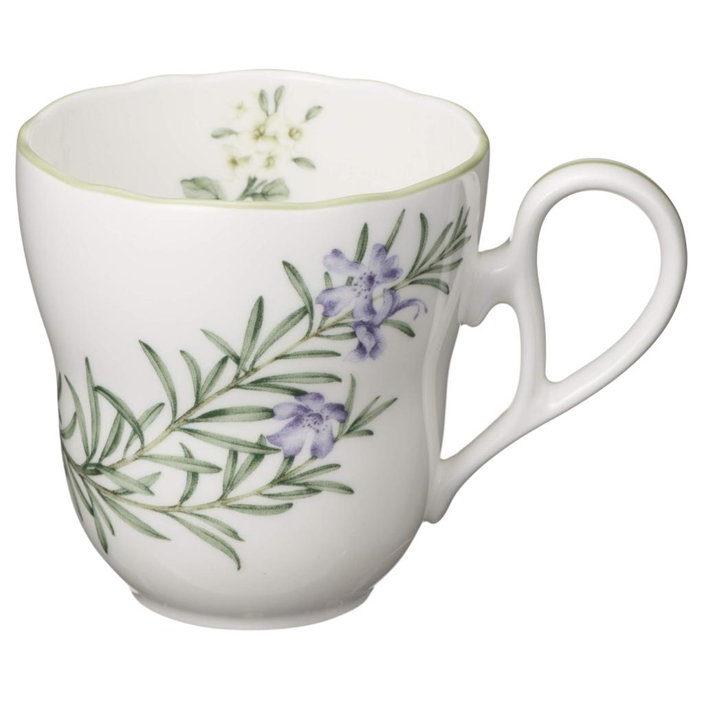 Кружка костяная Noritake English Herbs Розмарин, 295 мл, подходит для микроволновой печи, Китай, T97855/4942