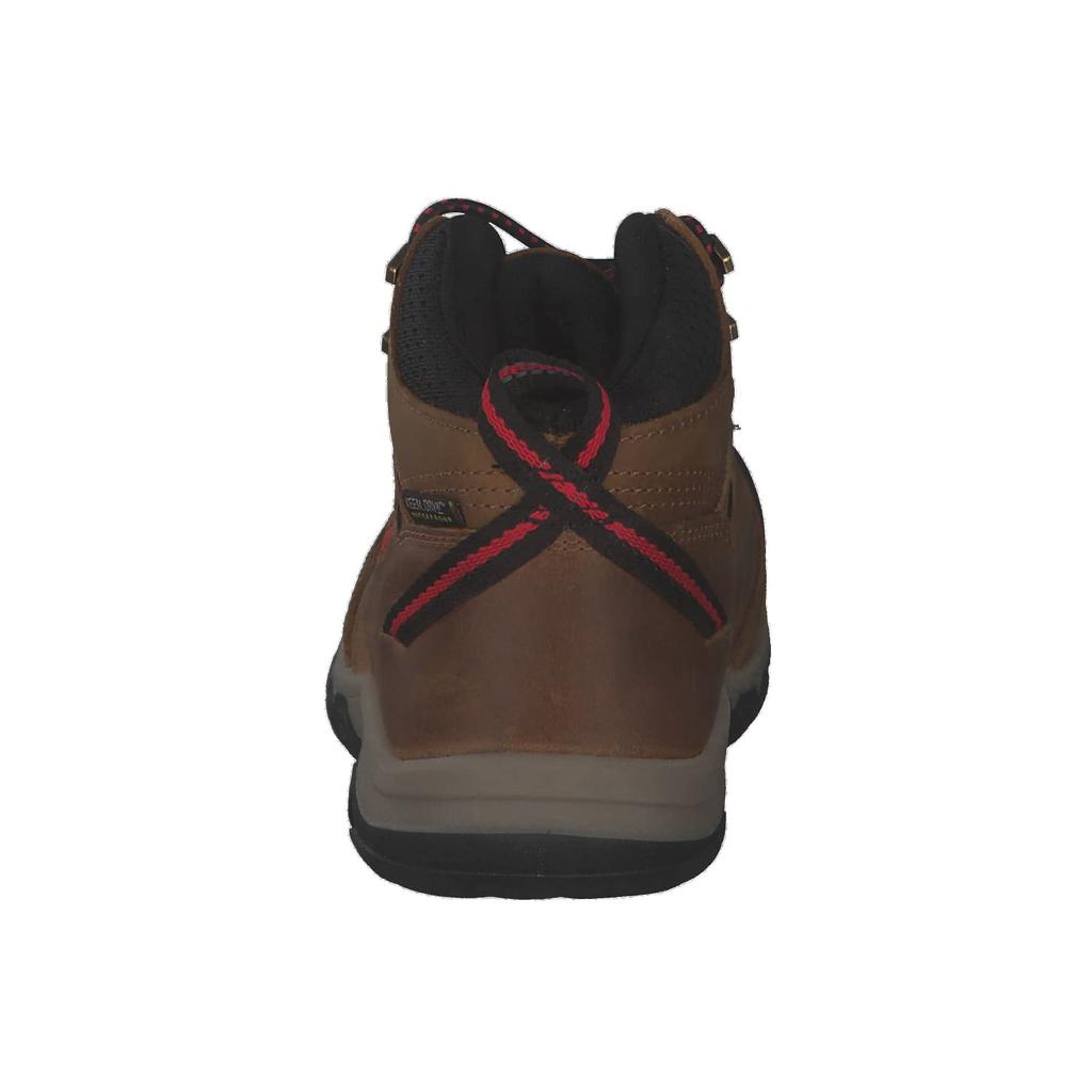 KEEN Kids Trekking Shoes RIDGE FLEX MID WP Ridge Flex Mid Waterproof CARPET Cm (15.0-19.5cm) BISON/RED 16.0