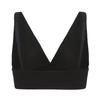 Adidas Легкий бесшовный глубокий V-образный регулируемый спортивный бюстгальтер женское нижнее белье черный 4A7H69-000