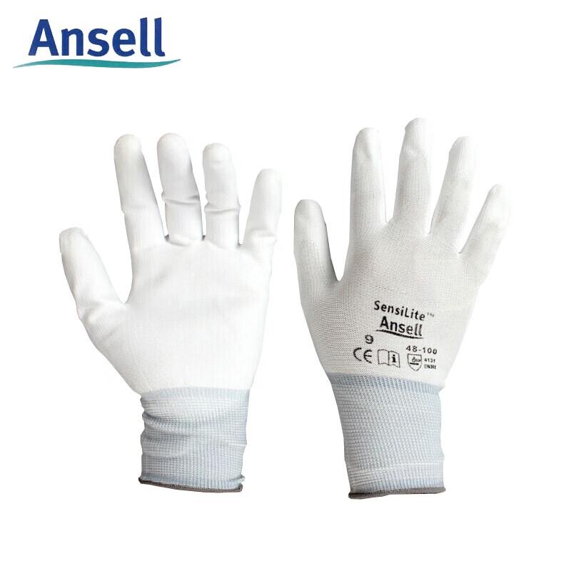 Нейлоновые плетеные перчатки Ansell 48-100