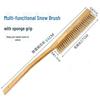 Wooden Snow Brush