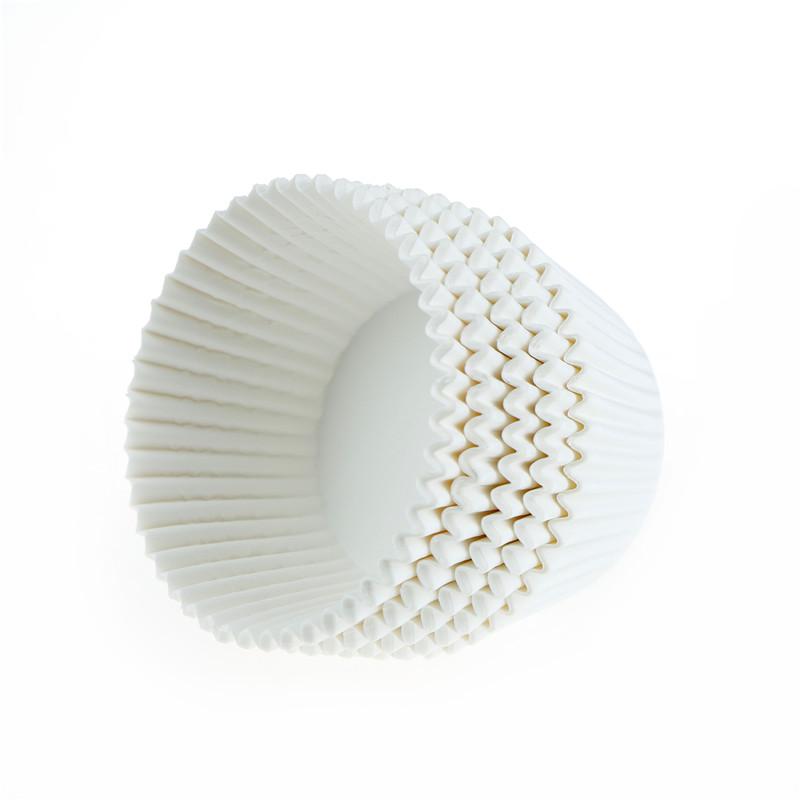 100Pcs White Cupcake Paper Cases Cupcake Paper Cups For Bakeware Cake Tools