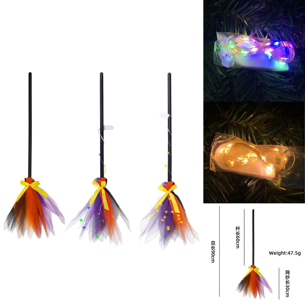 Новый Хэллоуин Волшебная метла Реквизит Съемный Стиль Гарри Поттера Для Праздничных Украшений