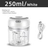 100 мл / 250 мл / комплект Электрический мини-измельчитель для чеснока Беспроводной портативный измельчитель мяса Приправа и специи Измельчители для чеснока Vege Salad Pepper