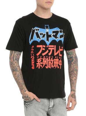 DC Comics Batmanga Bat-Man Logo T-Shirt