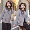 New Women's Clothing Autumn and Winter Woolen Hooded Top Medium Fleece Thickened Coat