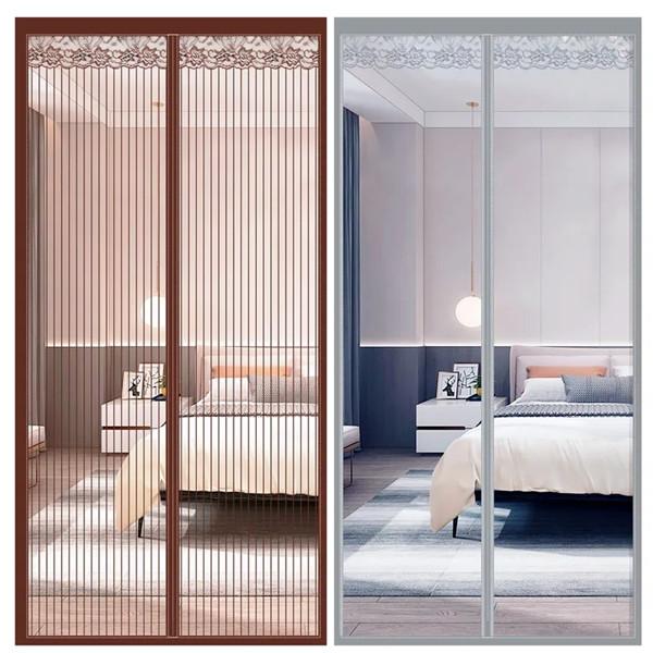 Антимоскитные сетки, шторы для дверей, летние анти-мухи, насекомые, магнитная автоматическая закрывающаяся ширма, сильная магнитная дверная занавеска