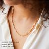 European and American 316L Titanium Steel Female Gold-plated Clavicle Chain Necklace