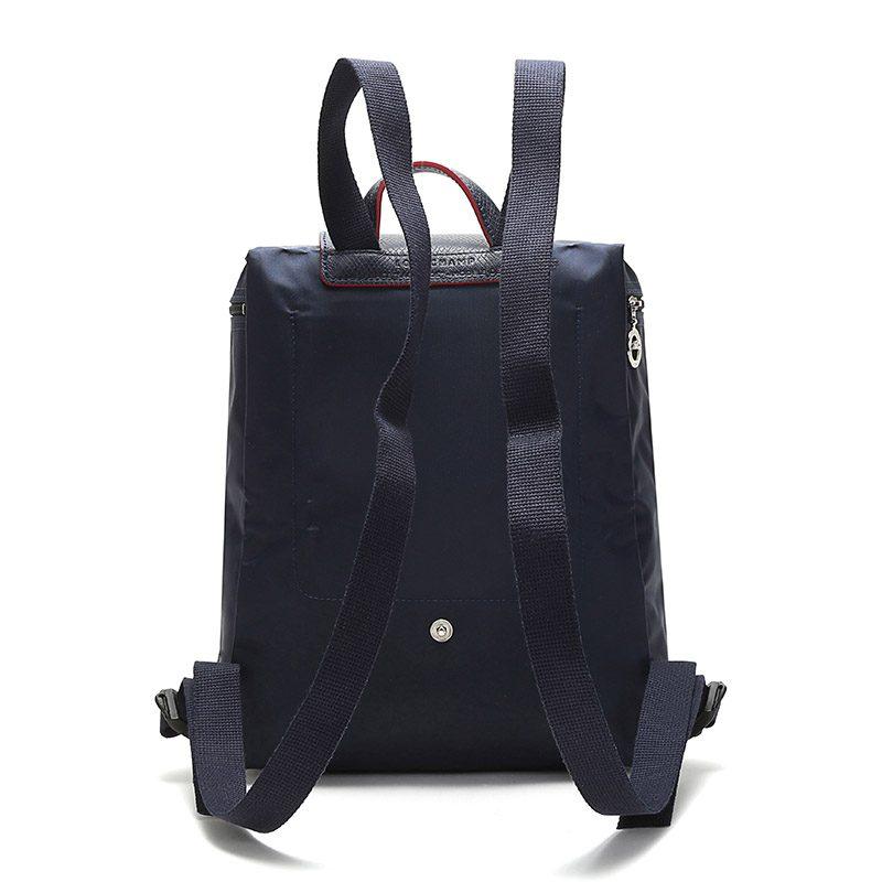 LONGCHAMP Le Pliage Club Canvas Backpack Women's Marine Blue 1699619556