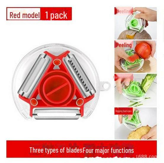 3-in-1 Multifunctional Peeling Knife: Potato, Apple, Kitchen Grater