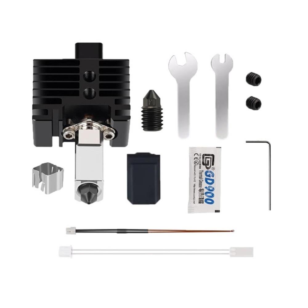 V2.0 Upgrade Hotend Hardened Steel 3D Printing Parts for Bambu Lab X1/P1 Series 3D Printing