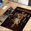 Yellowstone Printed Carpetrugfor Office Chair Living Room Bedroom Kitchen Room Decor Gifts