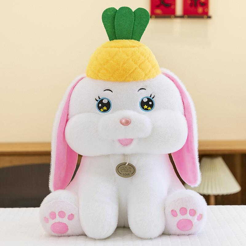 Bunny Plush Toy Cartoon Pineapple Figure Girl Children Birthday Holiday Gift