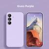 Чехол-крышка для Samsung Galaxy A27 Чехол Samsung Galaxy A27 A37 A57 A17 Funda Coque Мягкий Оригинальный Жидкий Силикон Задняя Крышка Samsung A27