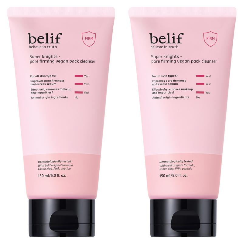 Belif Super Nights Pore Firming Vegan Pack Cleanser, 150ml, 2 pcs