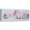 Canvas Print Peony Pink Flowers