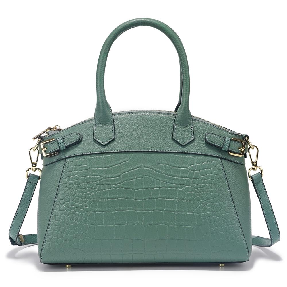 Zency Женская Роскошная Кожаная Сумка-Тоут Большой Вместимости, Сумка на Плечо, Сумка-Шопер