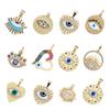 1Pcs Multiple Style Eye Pattern Pendants For Jewelry Making DIY Bracelet Necklace Earring