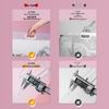 4K Frosted Art Portfolio Bag for Students - 8K Handbag for Artwork and Drawing Paper Storage.