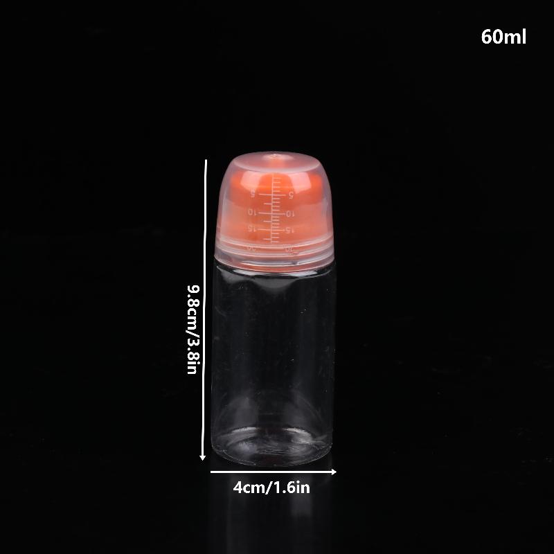 1 шт. Круглые и квадратные многоразовые пластиковые бутылки с дозатором с градуировкой – для салатной заправки, масел для барбекю и приправ