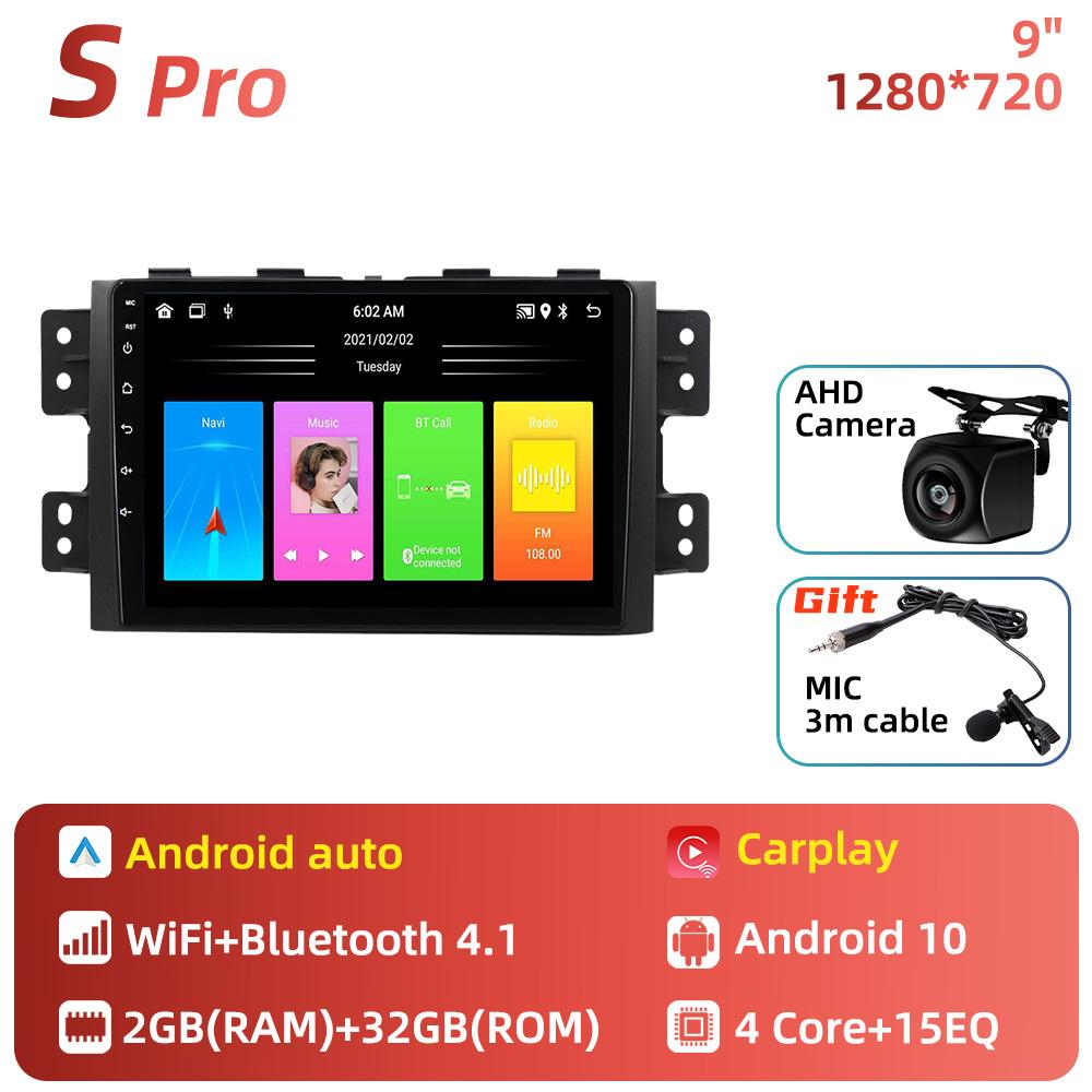 Для Kia Borrego Mohave 2008 - 2016 2 Din Android Радио Стерео Головное Устройство Авторадио GPS Навигация Carplay Авто Мультимедиа
