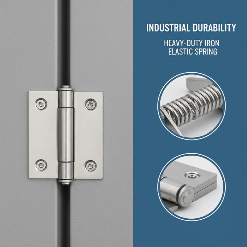 Новая прочная толстостенная петля из нержавеющей стали/железа с автоматическим пружинным закрытием и возвратом для дверей промышленных электрических шкафов