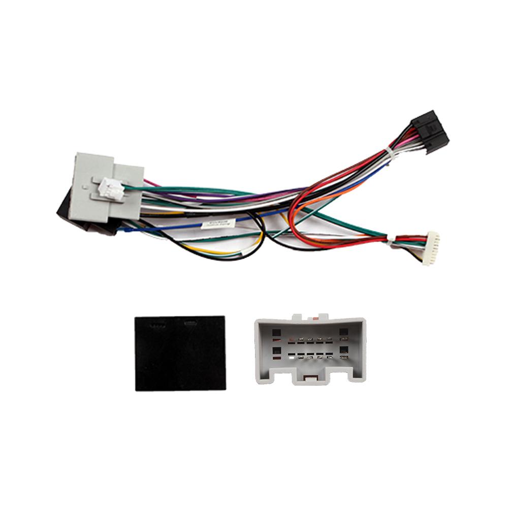 Car Android Player 2Din Stereo Radio Adapter Power Connector MP5 Player Power Cable Accessories For Ford