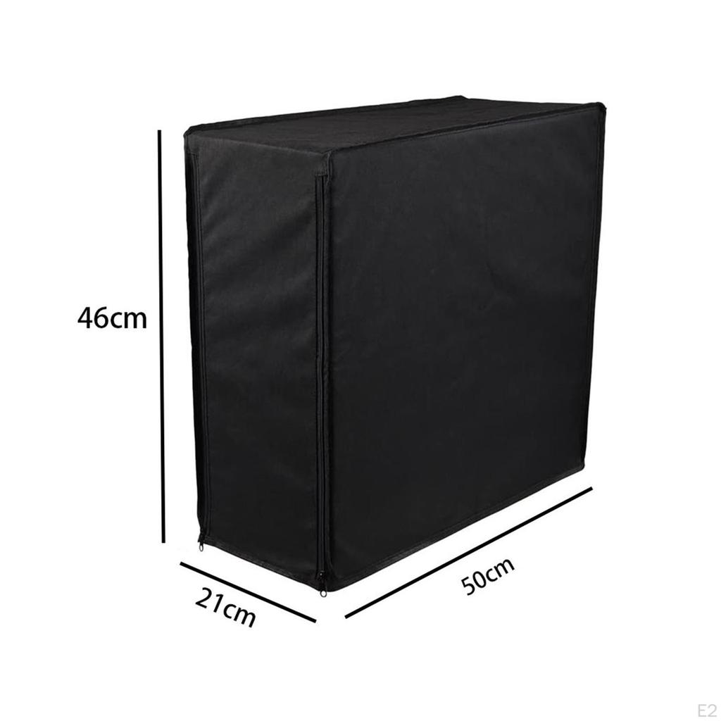 Чехол для защиты процессора компьютера от пыли с застежкой-молнией, пылезащитный, водонепроницаемый, защитный чехол для офиса и дома