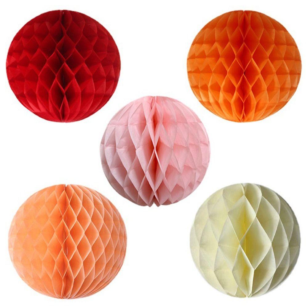 Принадлежности Подарочные бумажные помпоны Сотовые шарики Китайский бумажный фонарь Декор на день рождения и свадьбу