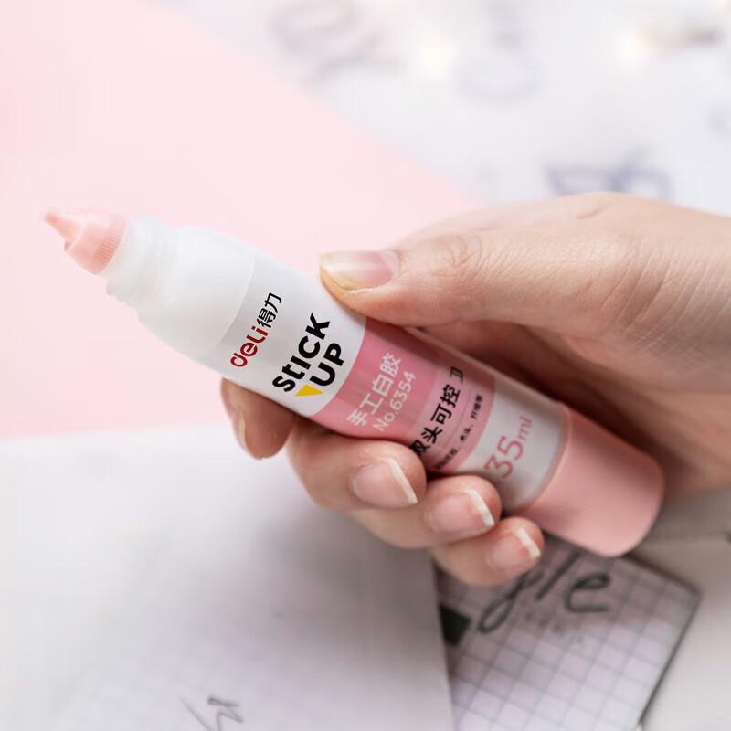 Deli 35ml Pen-Style Double-Head White Glue