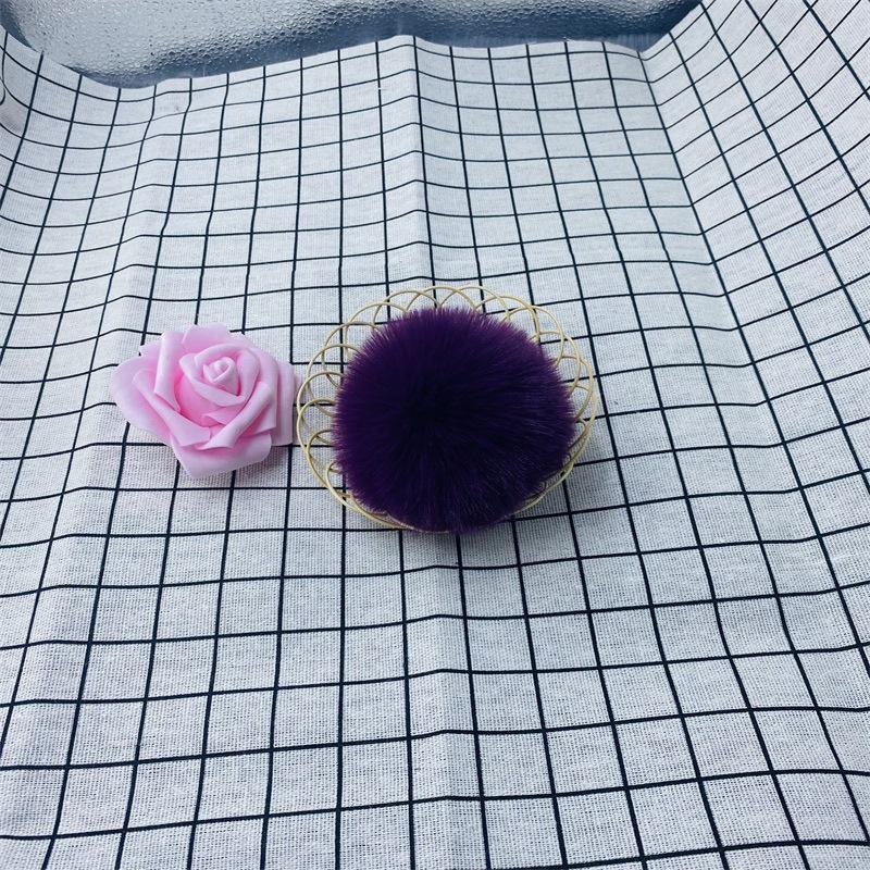 Помпоны из меха кролика Рекс для украшений, одежды, обуви, головных уборов, брелоков и сумок